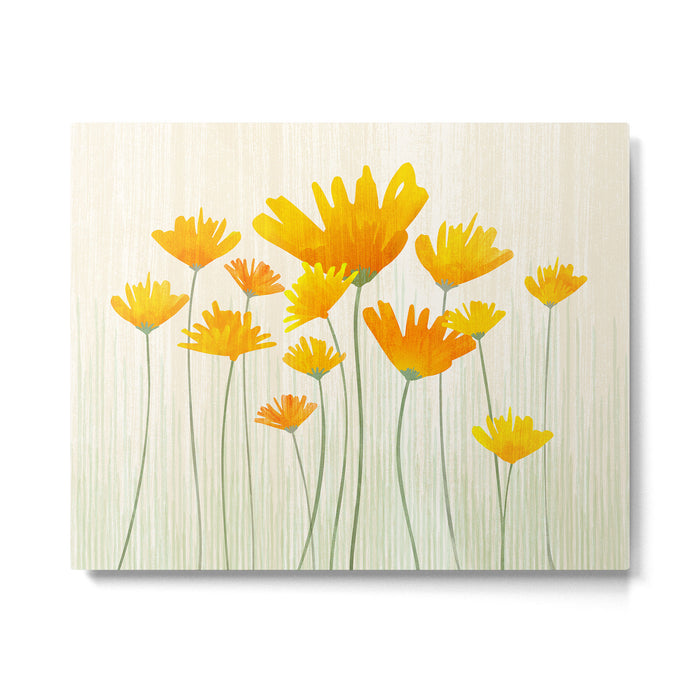 Golden Poppy Field Metal Print Gallery Image 1