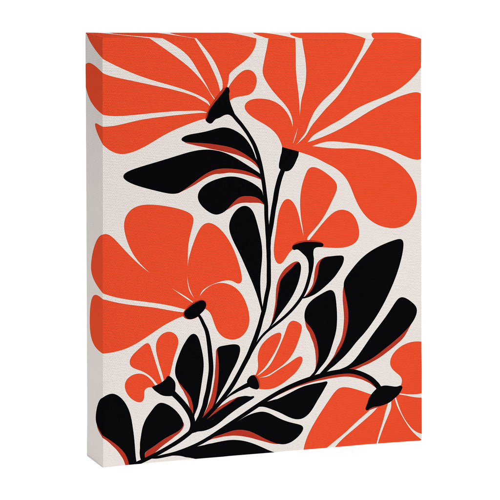 Gothic Garden Flower Art Canvas Print Gallery Image 6