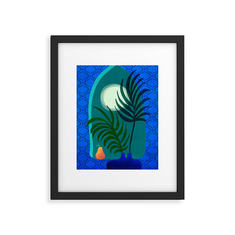 Gothic Tropics Night Scene Framed Art Print Gallery Image 5