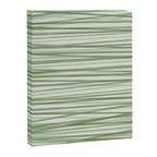Green Stripes - Modern Abstract Style Canvas Print Gallery Image 8