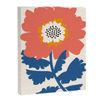 Happy Red Floral Canvas Print Gallery Image 6