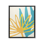 Happy Summer Abstract Framed Canvas Print Gallery Image 8