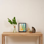 Happy Summer Abstract Framed Canvas Print Gallery Image 4