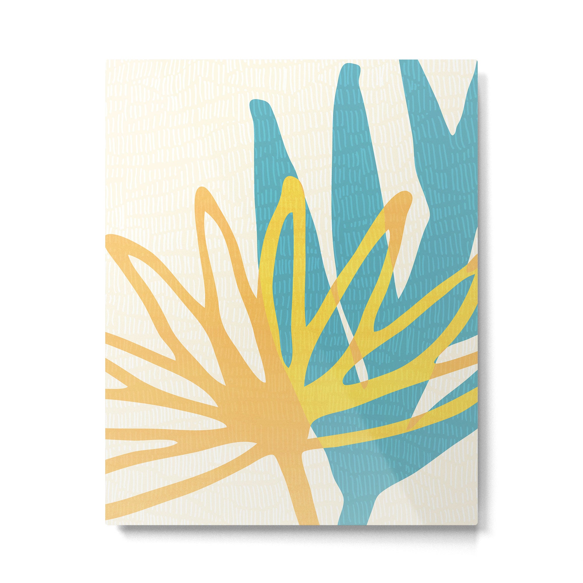 Happy Summer Abstract Metal Print Gallery Image 6