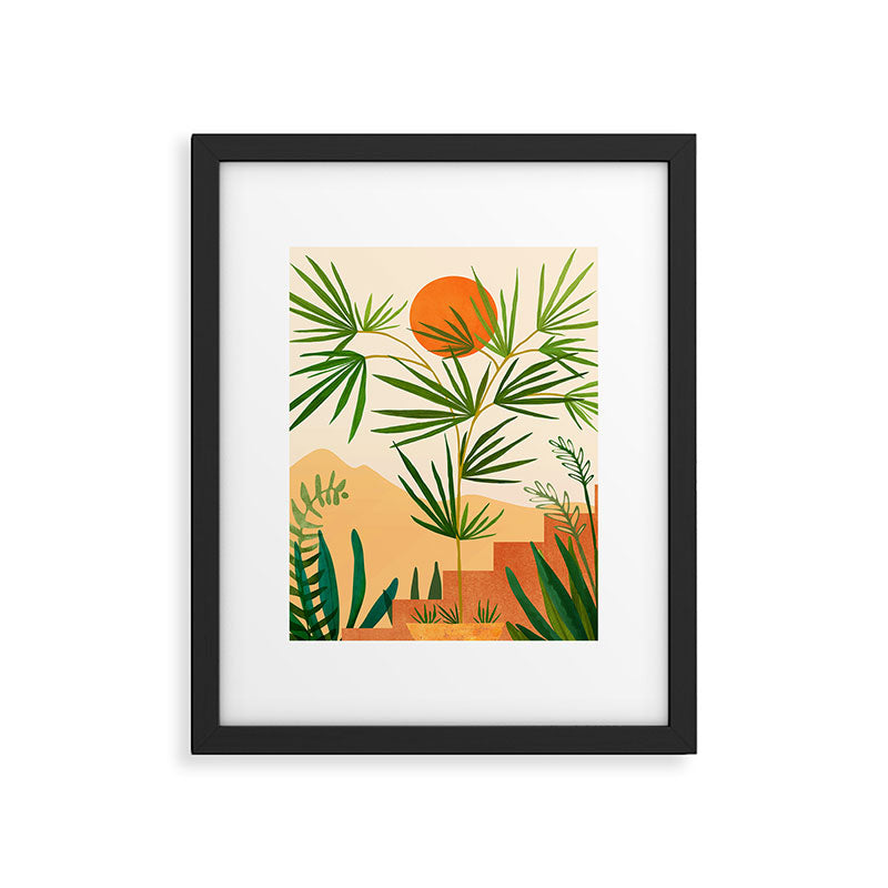Harvest Moon Landscape Framed Art Print Gallery Image 5
