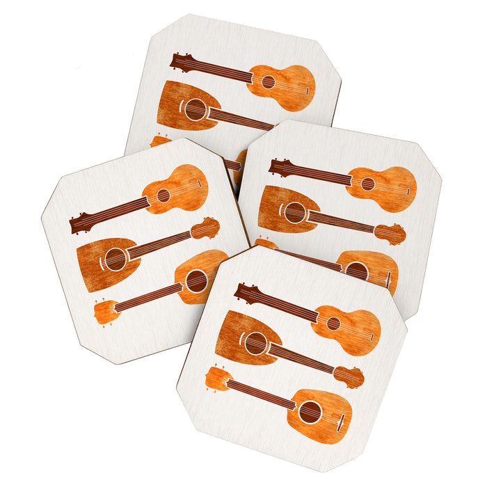 Hawaiian Ukuleles Coaster Gallery Image 1