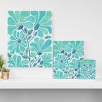 Himalayan Blue Poppies Floral Canvas Print Gallery Image 3