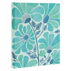 Himalayan Blue Poppies Floral Canvas Print Gallery Image 3