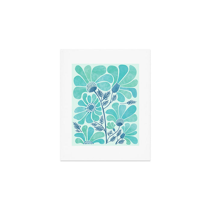 Himalayan Blue Poppies Floral Art Print Gallery Image 1