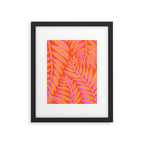 Hot Tropics II - Vertical Pink Orange Palette Framed Art Print Gallery Image 5