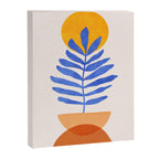 Indie Fern - Abstract Botanical  Canvas Print Gallery Image 6