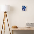Indigo Forest - Minimal Botanical  Canvas Print Gallery Image 2