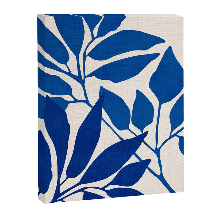 Indigo Forest - Minimal Botanical  Canvas Print Gallery Image 1