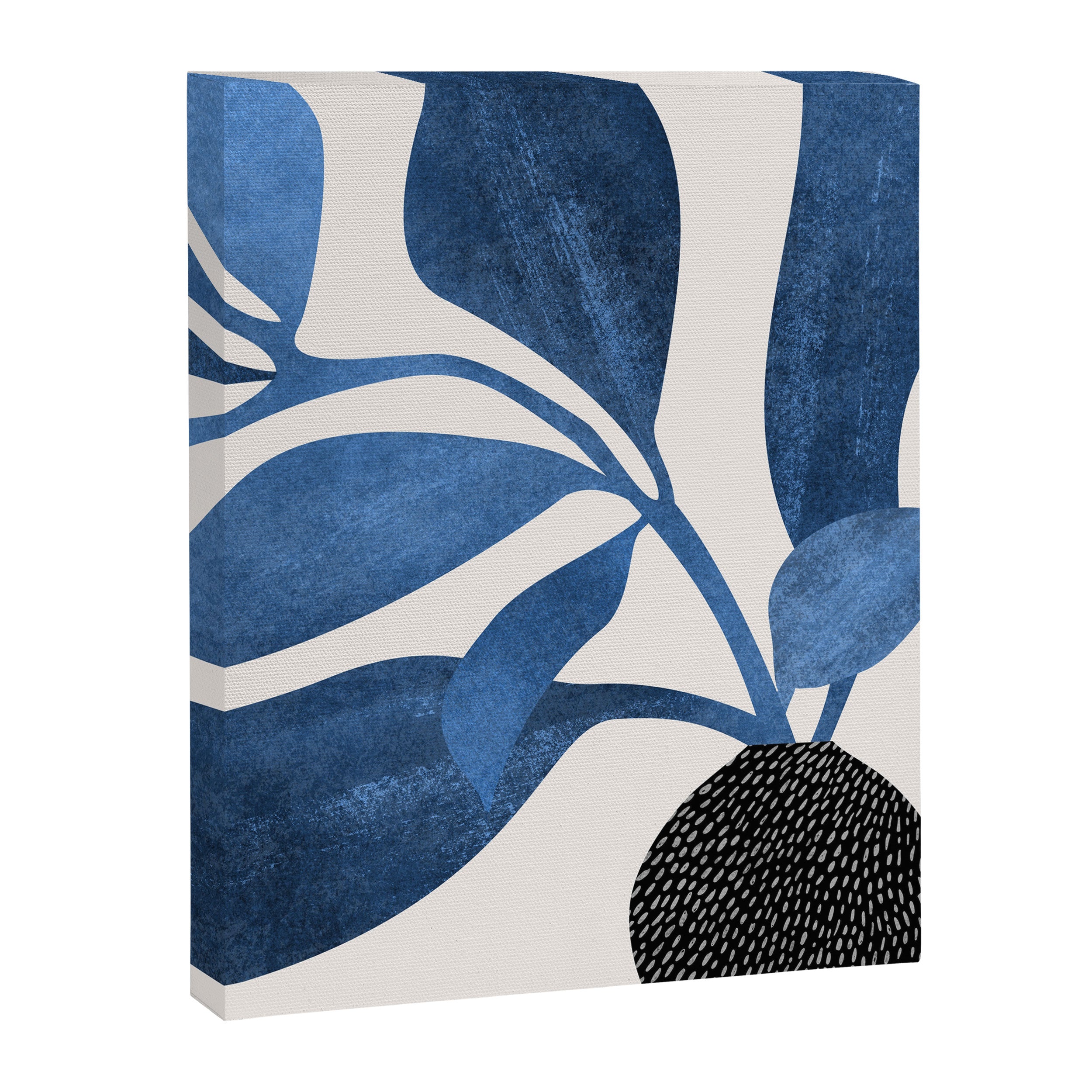 Indigo Ivy Houseplant Painting Canvas Print Gallery Image 6