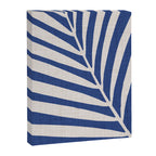 Indigo Palm Minimal Botanical Canvas Print Gallery Image 8