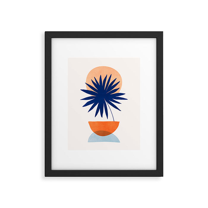 Islands in The Sun / Abstract Shapes Framed Art Print Gallery Image 1