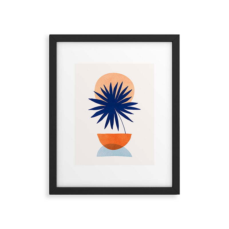 Islands in The Sun / Abstract Shapes Framed Art Print Gallery Image 5