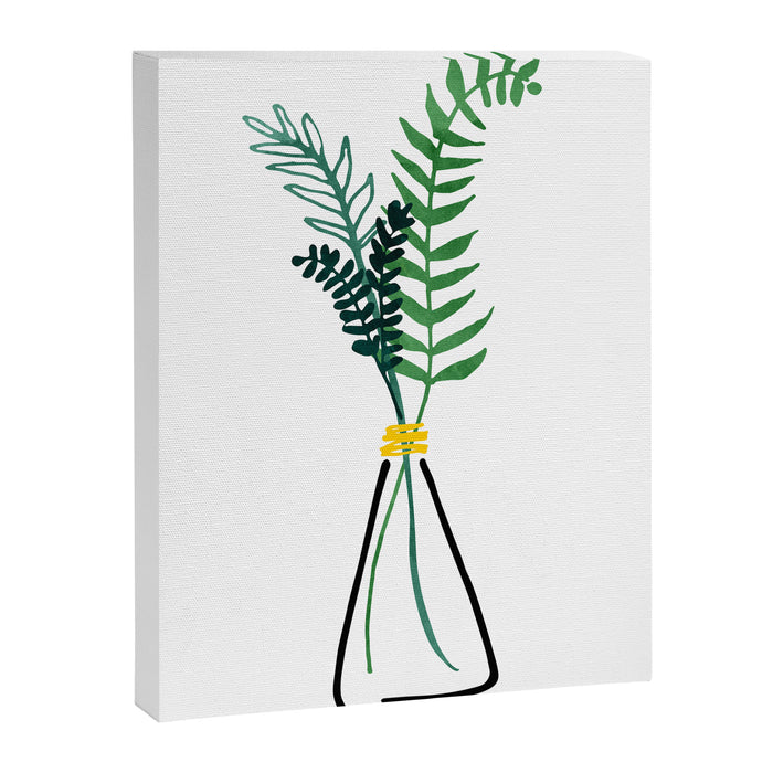 Italian Herbs Botanical Illustration Canvas Print Gallery Image 1