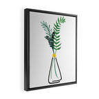 Italian Herbs Botanical Illustration Framed Canvas Print Gallery Image 2