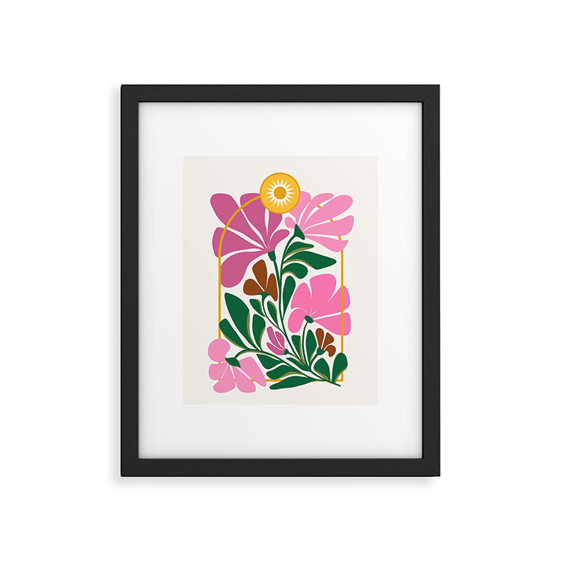 Jardin du Soleil - Garden of the Sun Framed Art Print Gallery Image 5