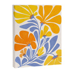 Joyful Sunflowers Floral Illustration Canvas Print Gallery Image 6