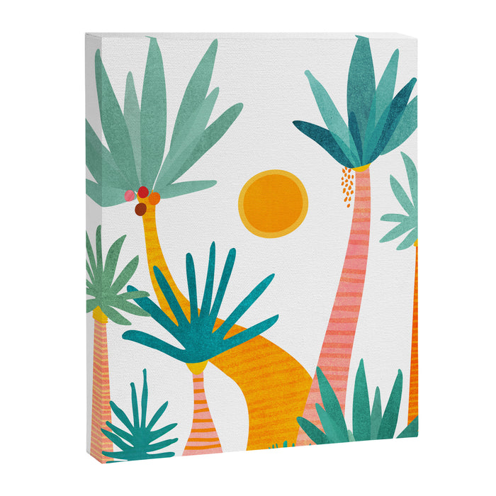 Jungle Adventure / Whimsical Tropics Series Canvas Print Gallery Image 1