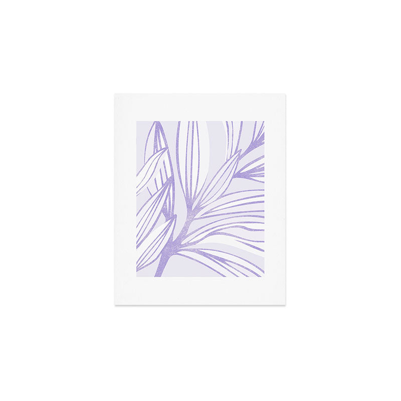 Lavender Summer Meadow Art Print Gallery Image 1