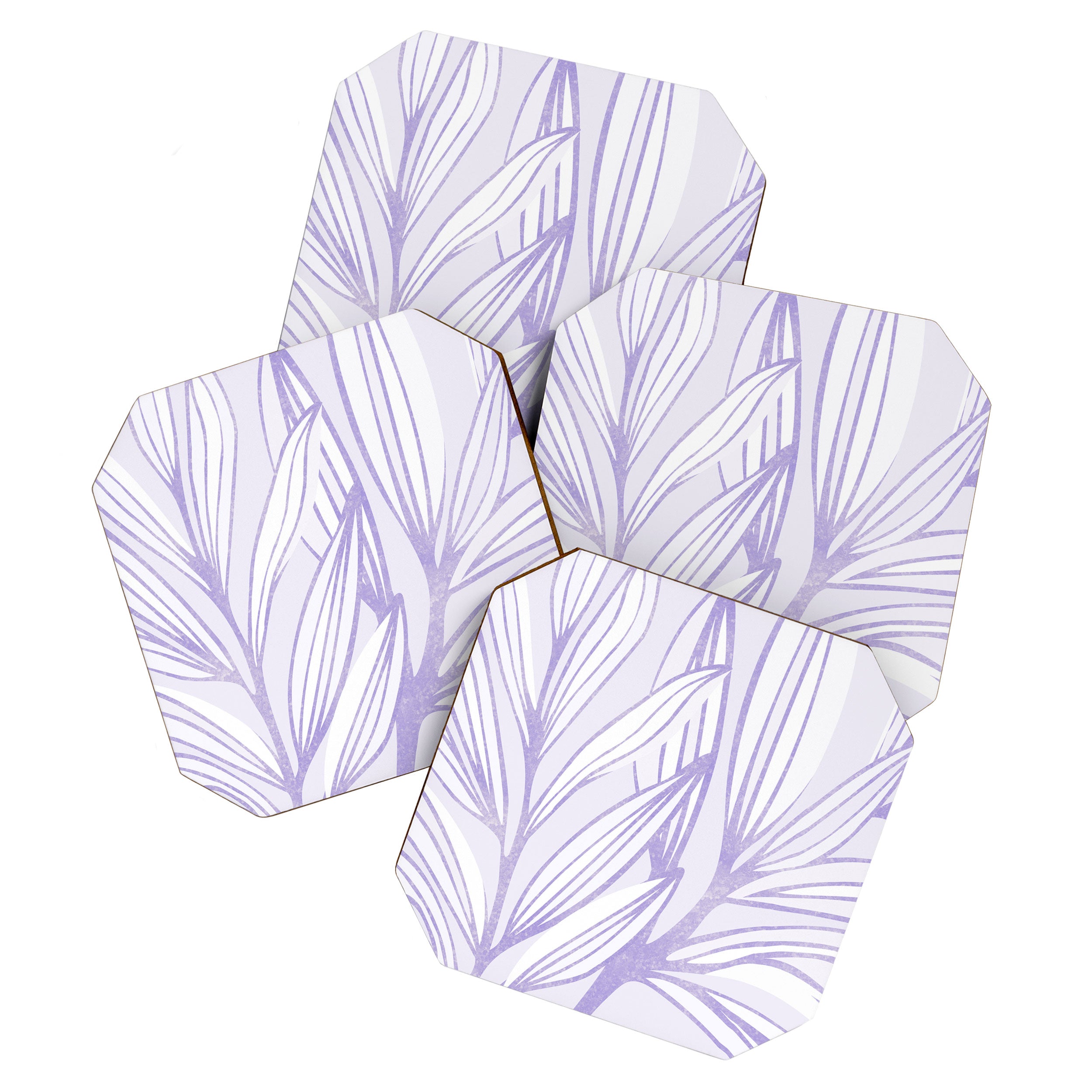 Lavender Summer Meadow Coaster Gallery Image 1