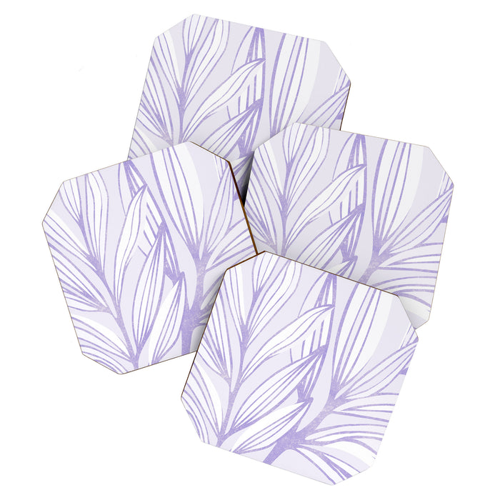 Lavender Summer Meadow Coaster Gallery Image 1