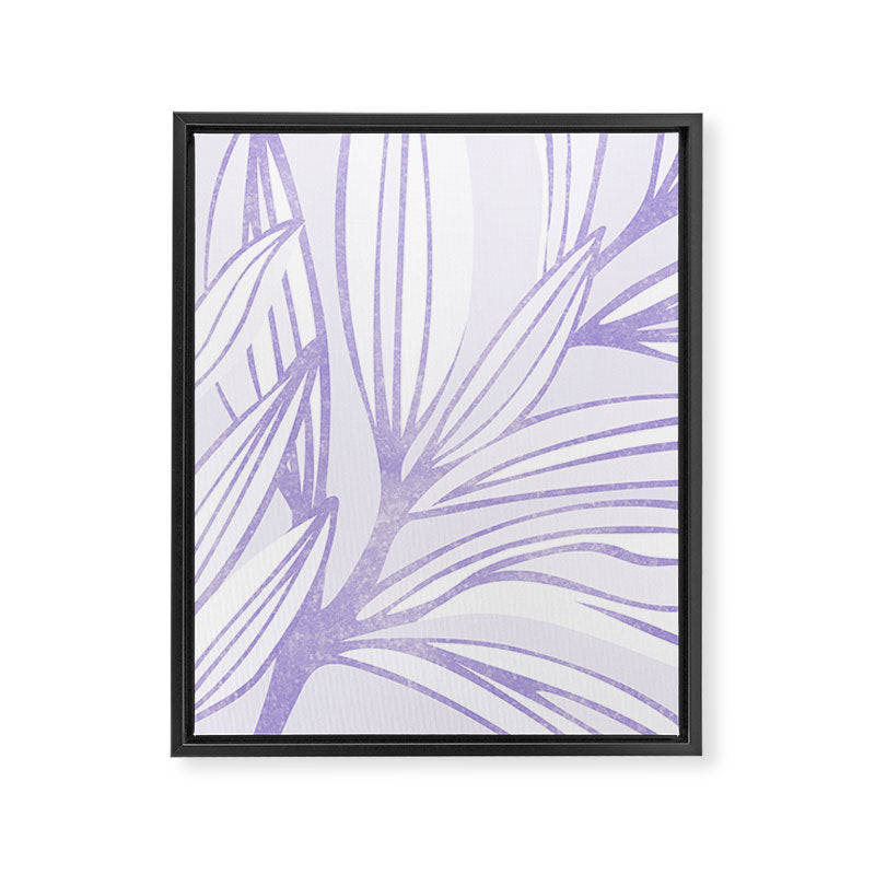 Lavender Summer Meadow Framed Canvas Print Gallery Image 6