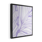 Lavender Summer Meadow Framed Canvas Print Gallery Image 2
