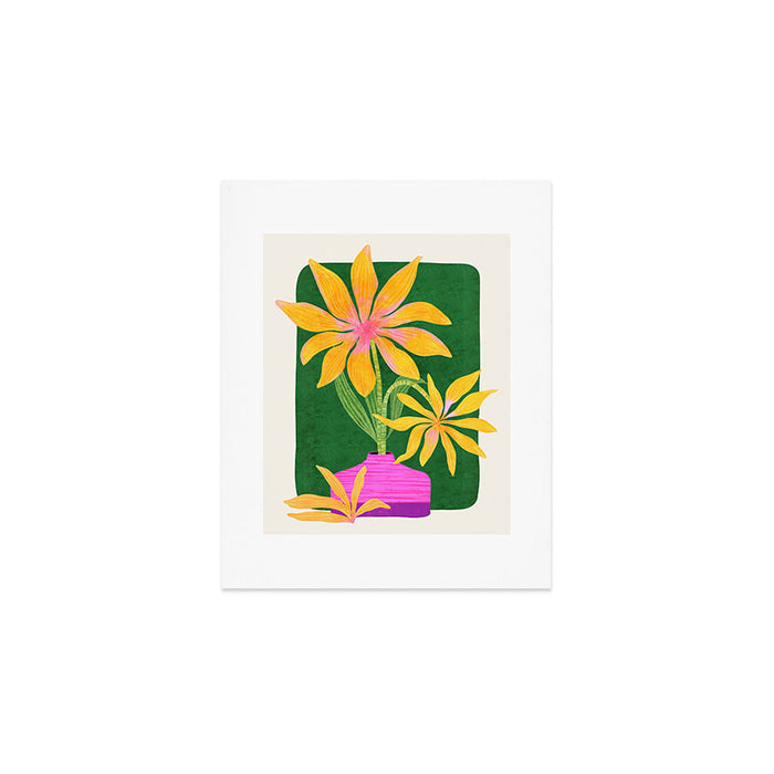 Leopard Flowers Still Life Art Print Gallery Image 1