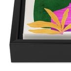 Leopard Flowers Still Life Framed Canvas Print Gallery Image 3