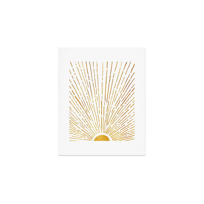 Let The Sunshine In 2 / Vertical Version Art Print Gallery Image 1