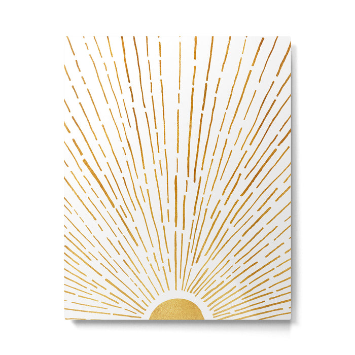 Let The Sunshine In 2 / Vertical Version Metal Print Gallery Image 1