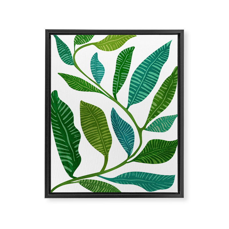 Let's Go Botanical Framed Canvas Print Gallery Image 6