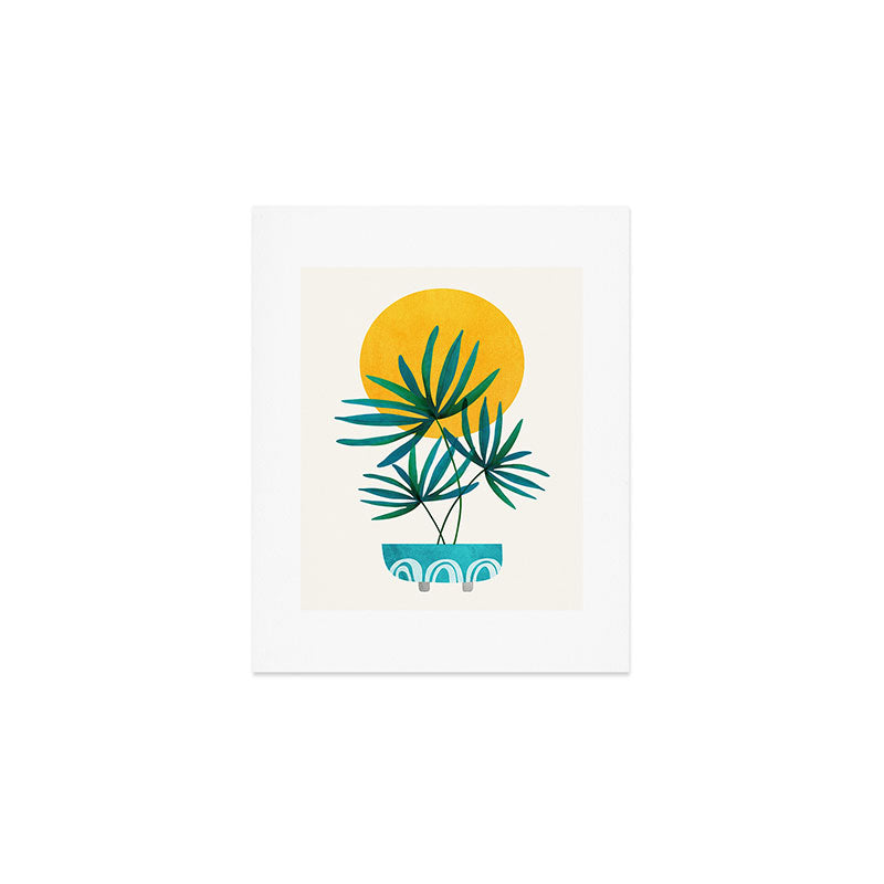 Little Palm + Sunshine Art Print Gallery Image 1