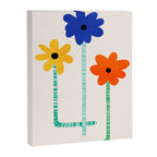 Lollipop Flowers Illustration Canvas Print Gallery Image 6