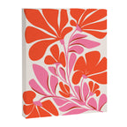 Love Is In The Air - Floral Illustration  Canvas Print Gallery Image 6