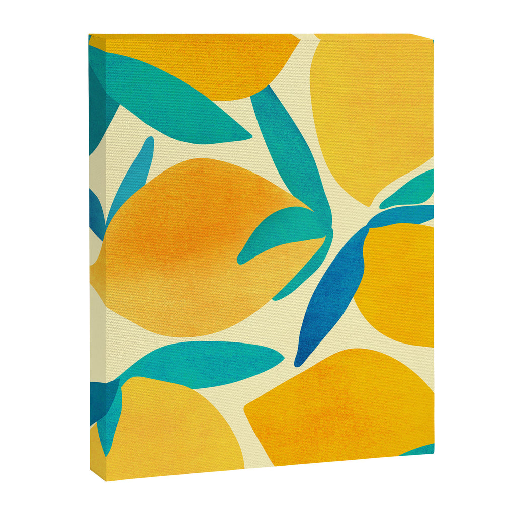 Mangoes - Tropical Fruit Illustration Canvas Print Gallery Image 8