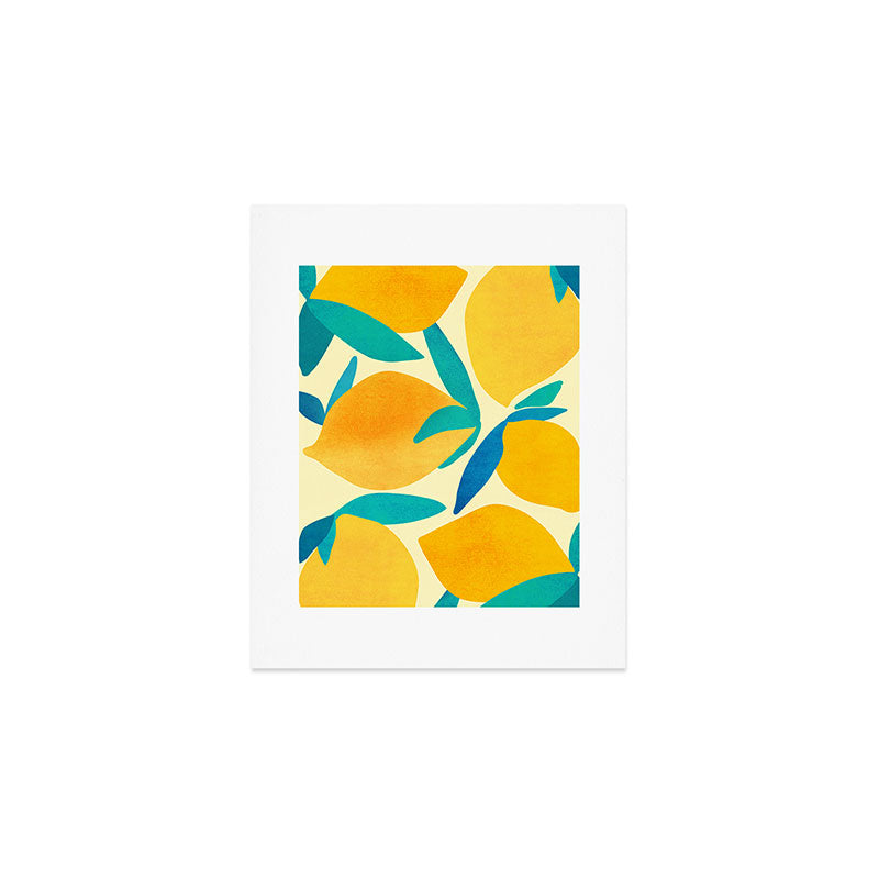 Mangoes - Tropical Fruit Illustration Art Print Gallery Image 1