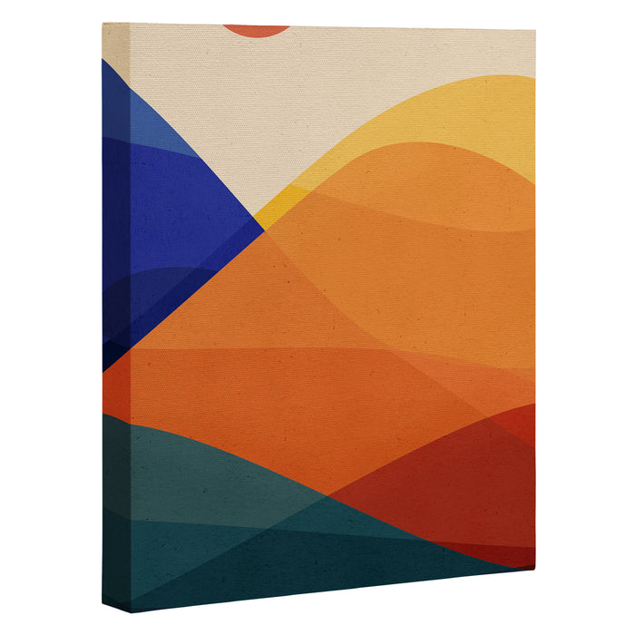 Meditative Mountains Canvas Print Gallery Image 1