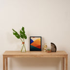 Meditative Mountains Framed Canvas Print Gallery Image 4