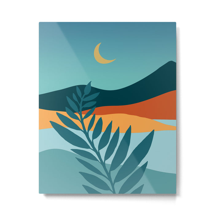 Mediterranean Twilight Metal Print Gallery Image 1