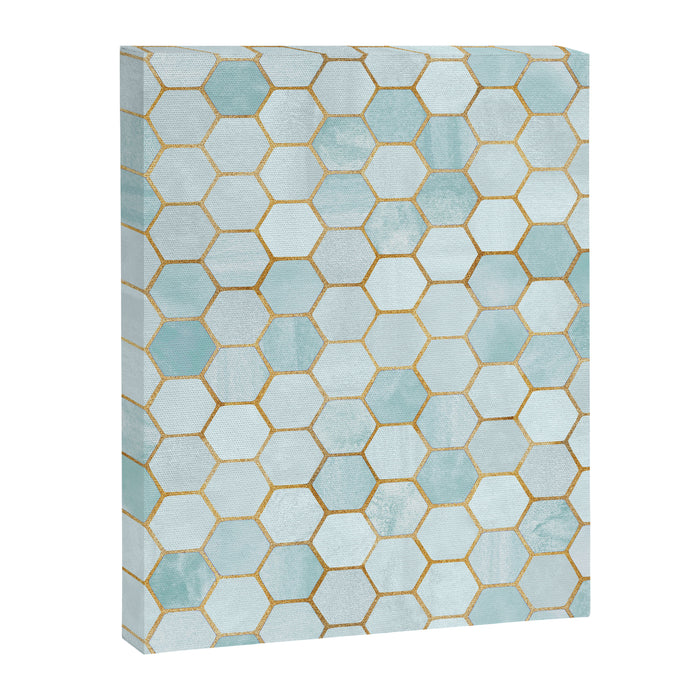 Mermaid Stone with Metallic Accent Canvas Print Gallery Image 1