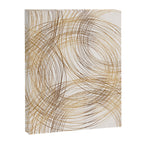 Metallic Circle Pattern Canvas Print Gallery Image 8