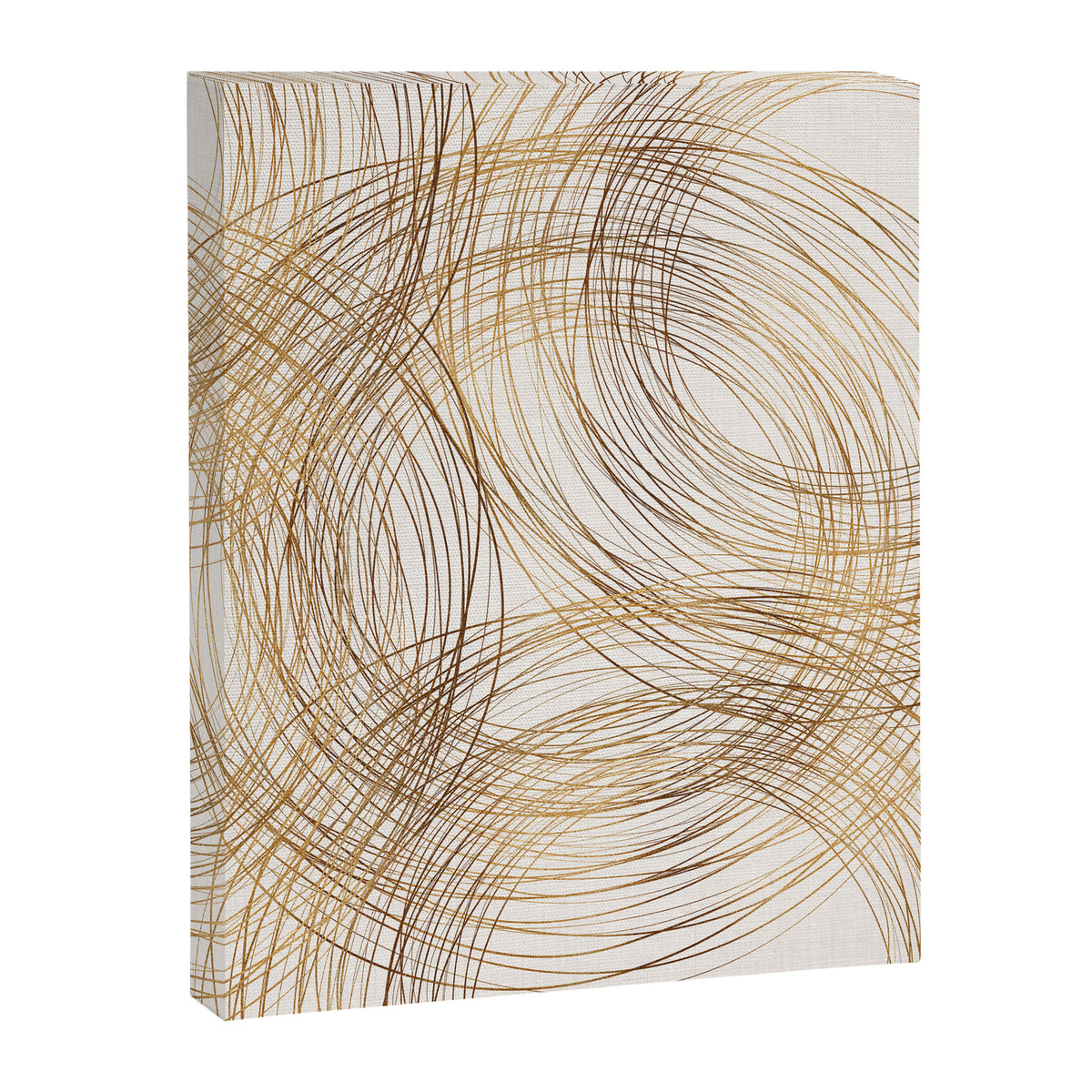 Metallic Circle Pattern Canvas Print Gallery Image 8