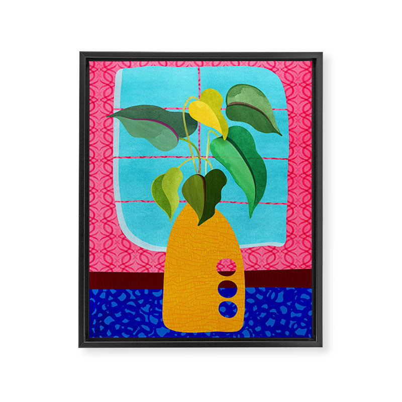 Miami Botanic Still Life Framed Canvas Print Gallery Image 6