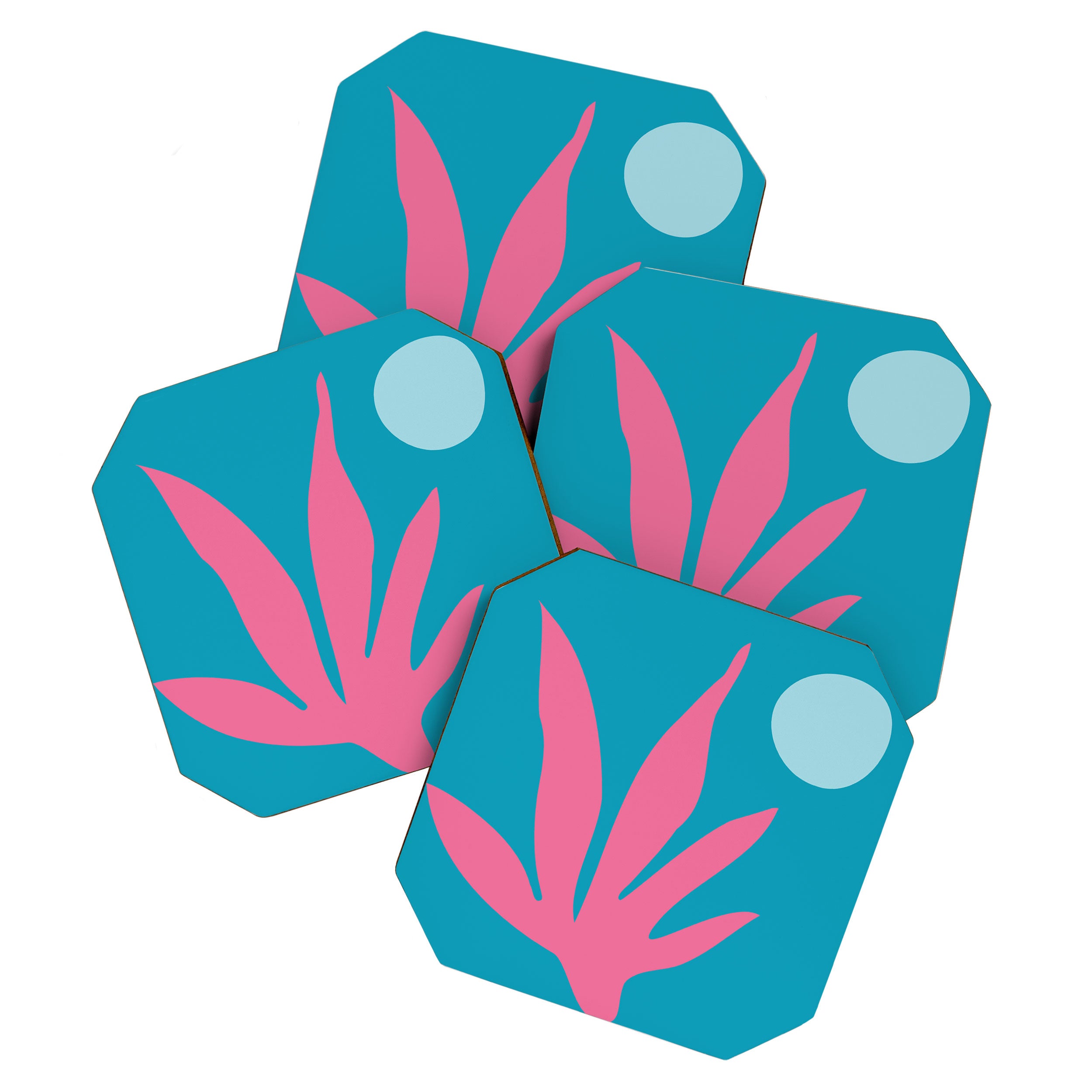 Miami No1 Summer Landscape Coaster Gallery Image 1