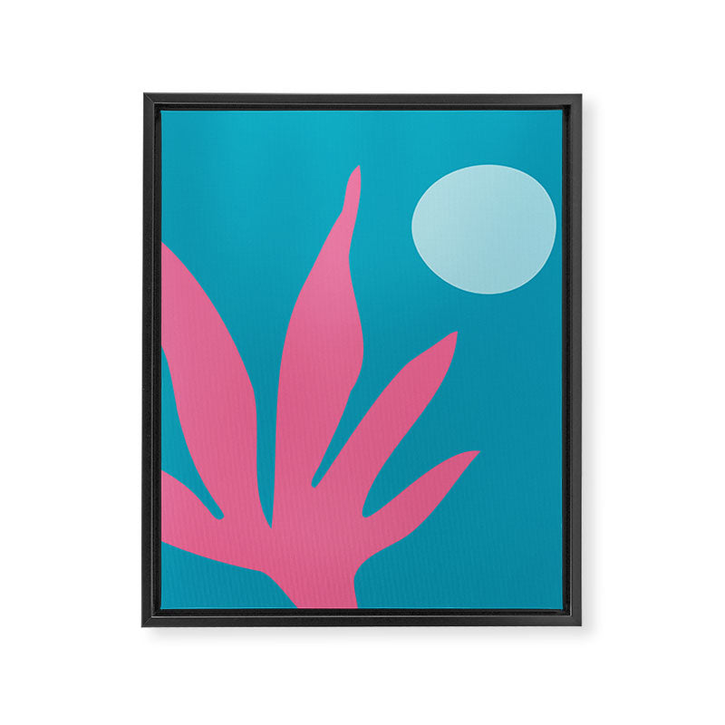 Miami No1 Summer Landscape Framed Canvas Print Gallery Image 8